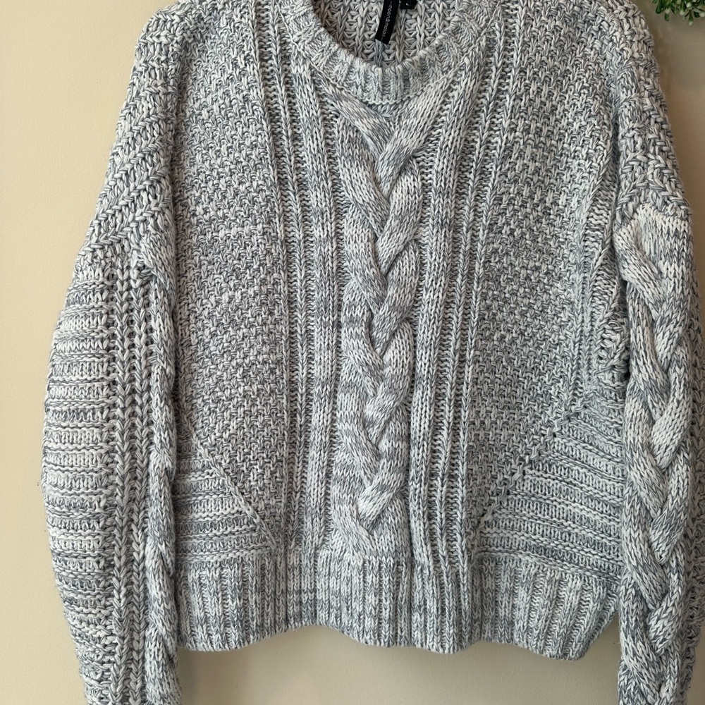 moon & madison Light Cable Knit Sweater - Picture 2 of 7
